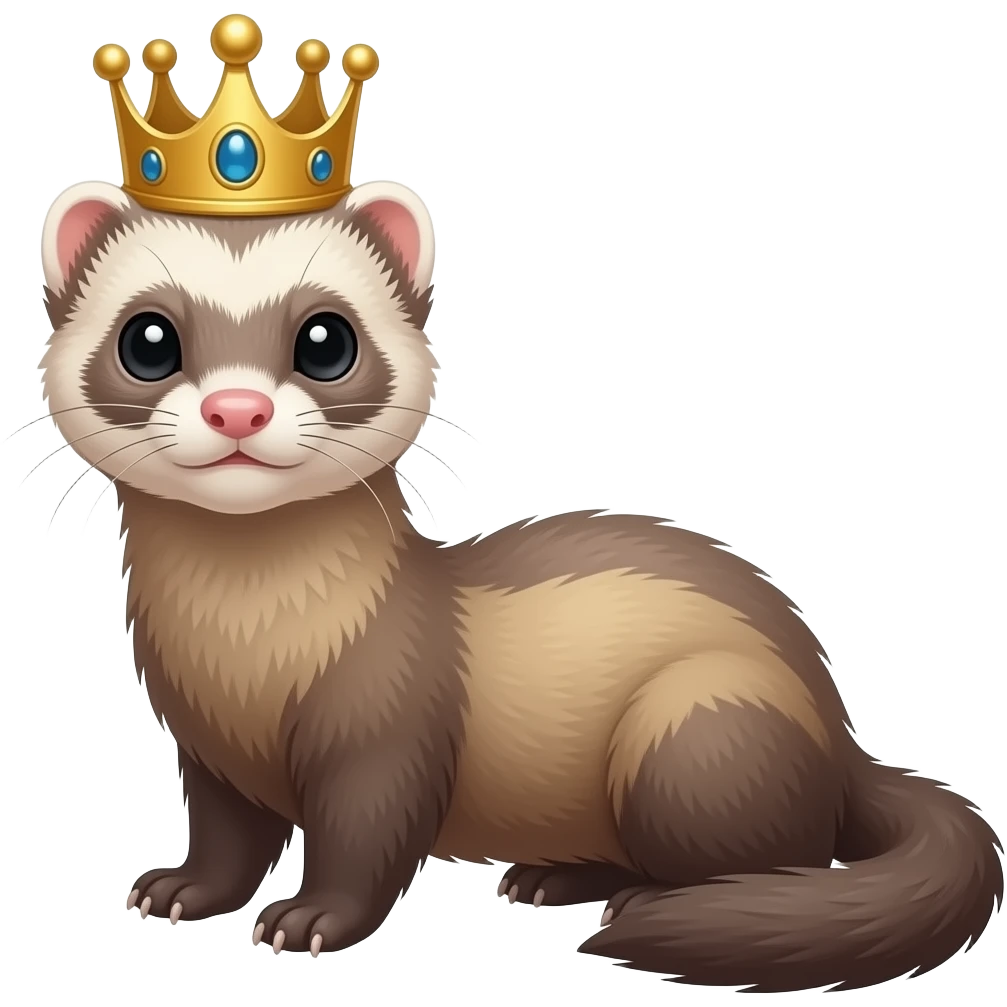 Ferret queen emoji