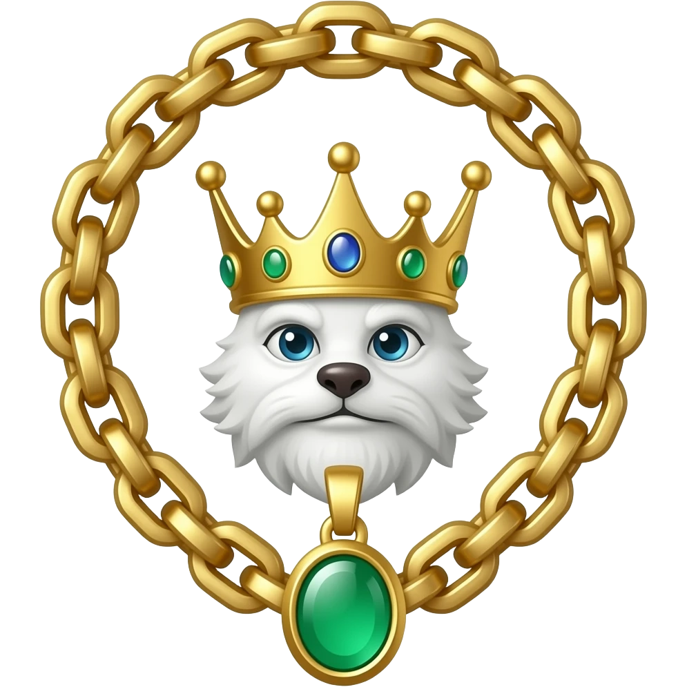 king wart's necklace emoji