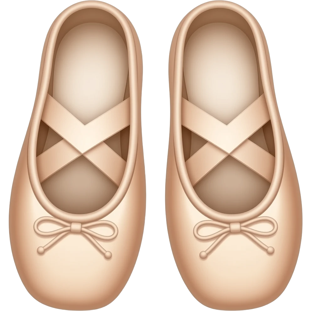 Rubby slippers ballet shoes emoji