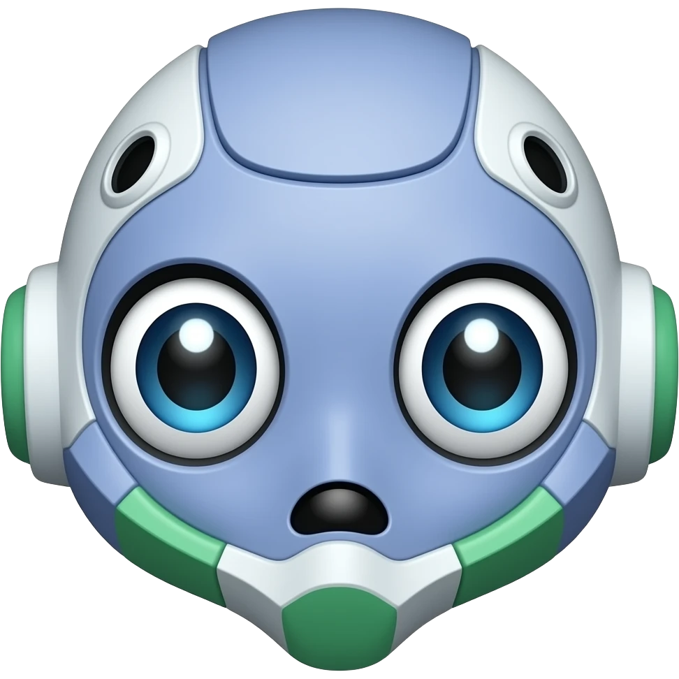 глаза робота eva из мультика радостные emoji