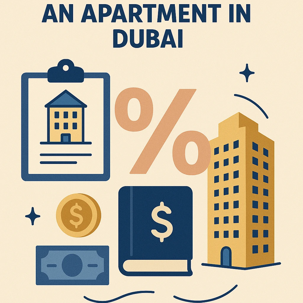 Interest rate for purchasing an apartment in Dubai emoji
