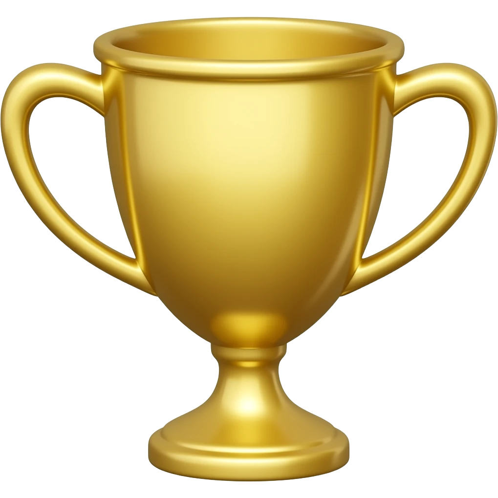 gold trophy emoji