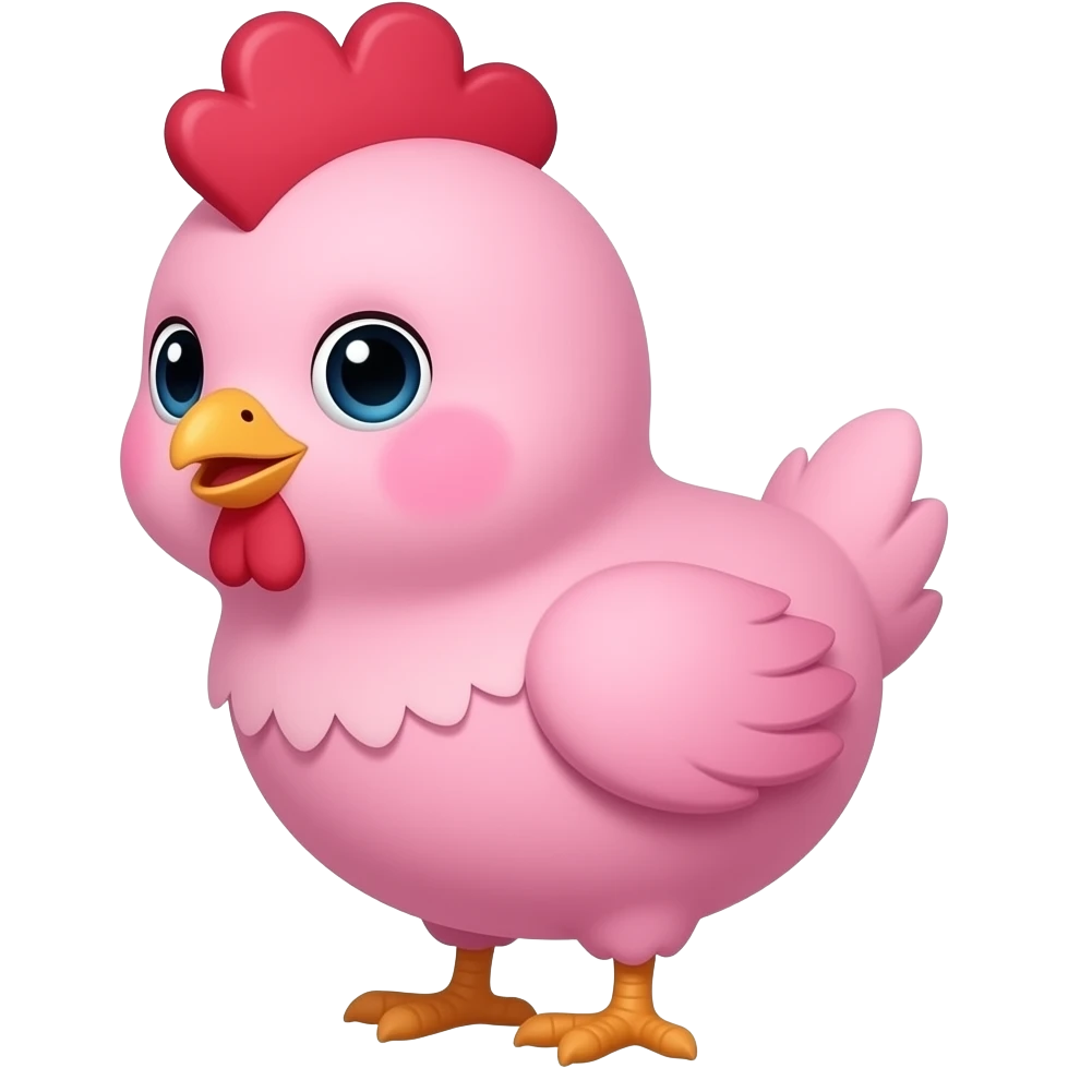 Make this chick pink 🐣 emoji