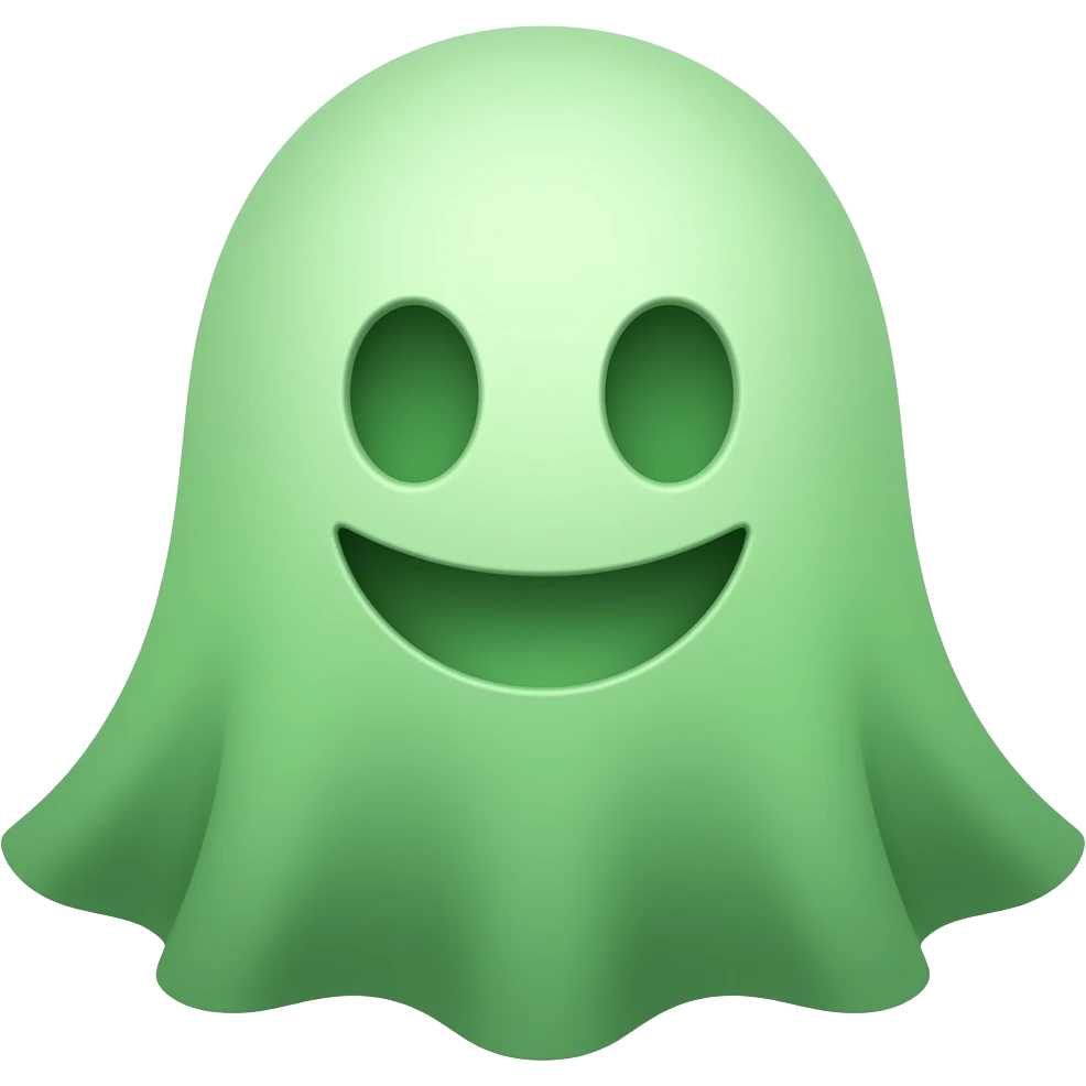 green ghost pirate ship emoji
