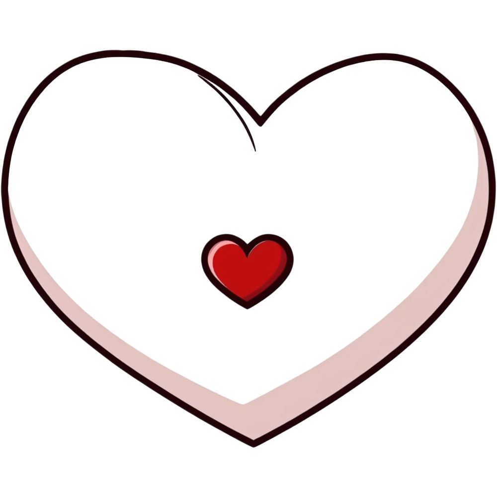 dark red heart emoji