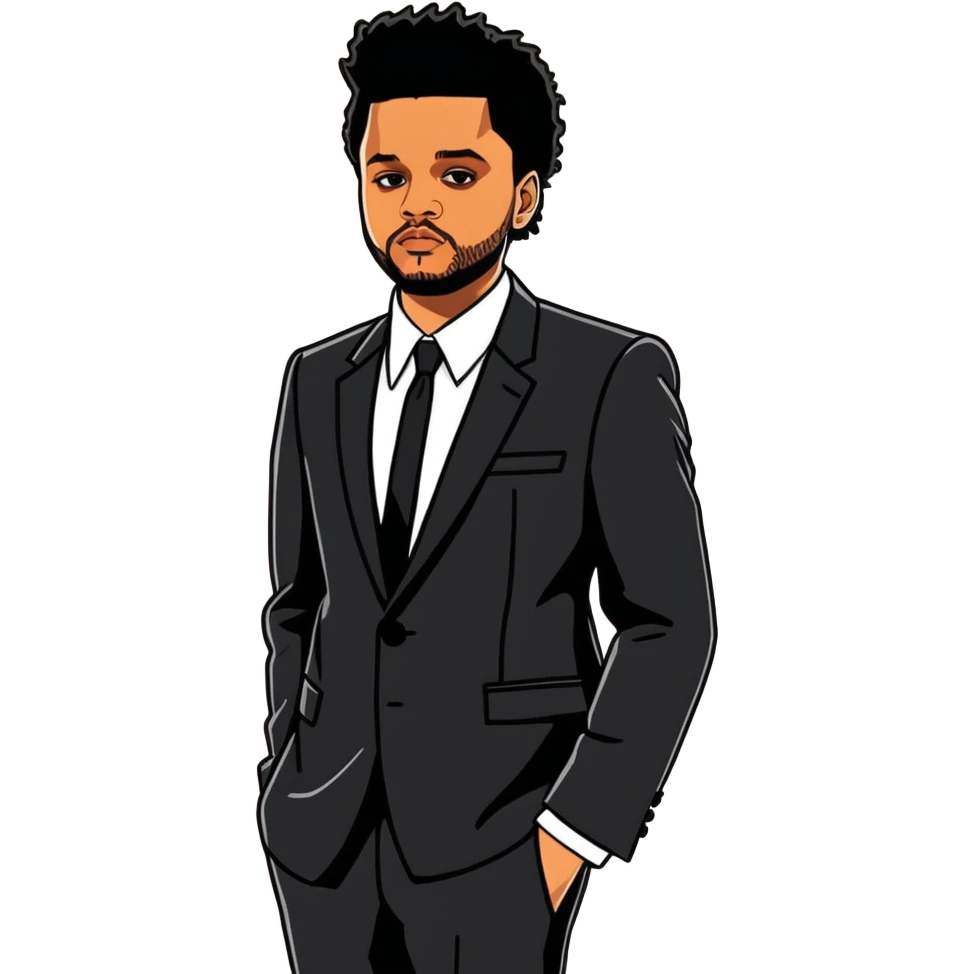 The Weeknd in Trilogy emoji