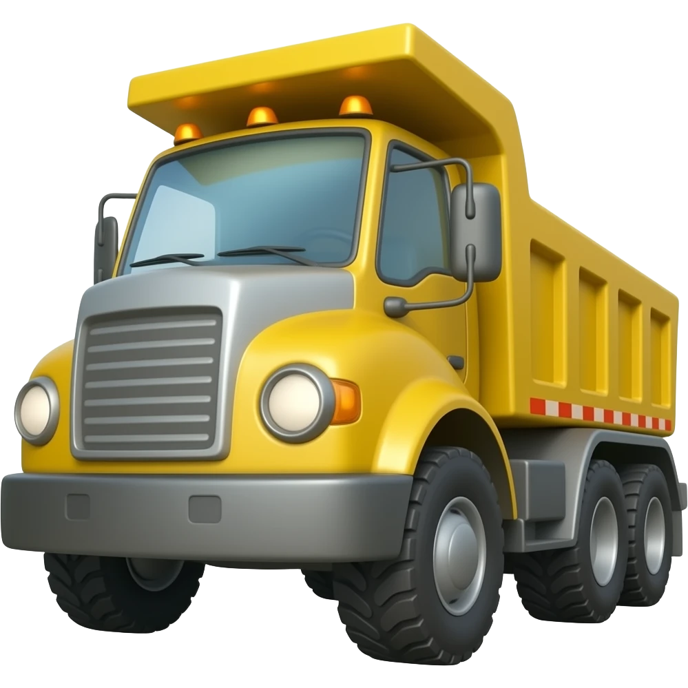 dump truck emoji