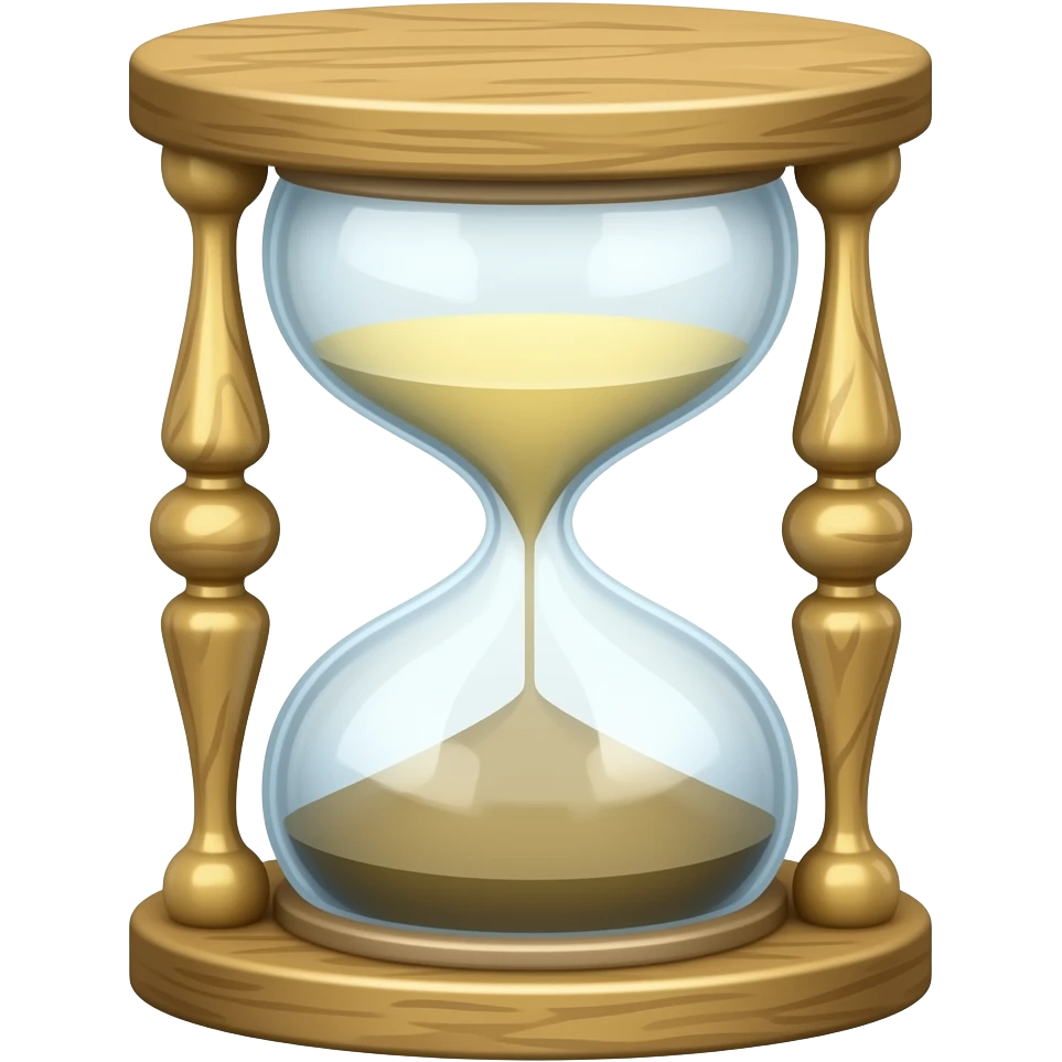 hours glass emoji
