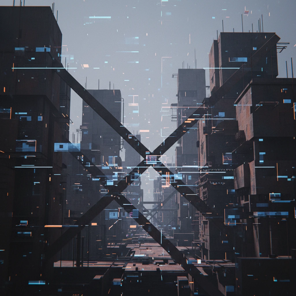 futurepunk cpbergoth brutalist minimalist background, grid rectangles glitchy squares, linear forms, no faces, no organic shapes emoji