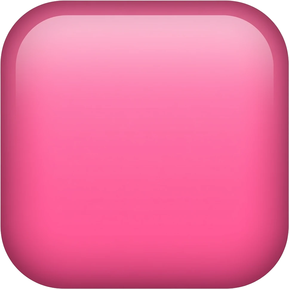 Pink squre emoji