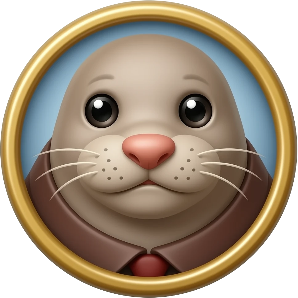 seal round emoji