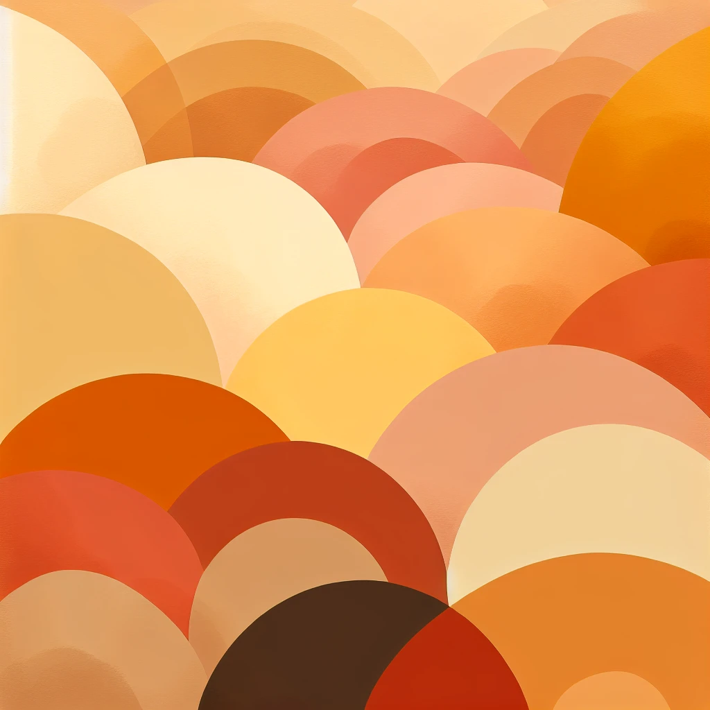soft pastel abstract background in autumn palette, seamless gradient style, minimalist cozy vibe emoji