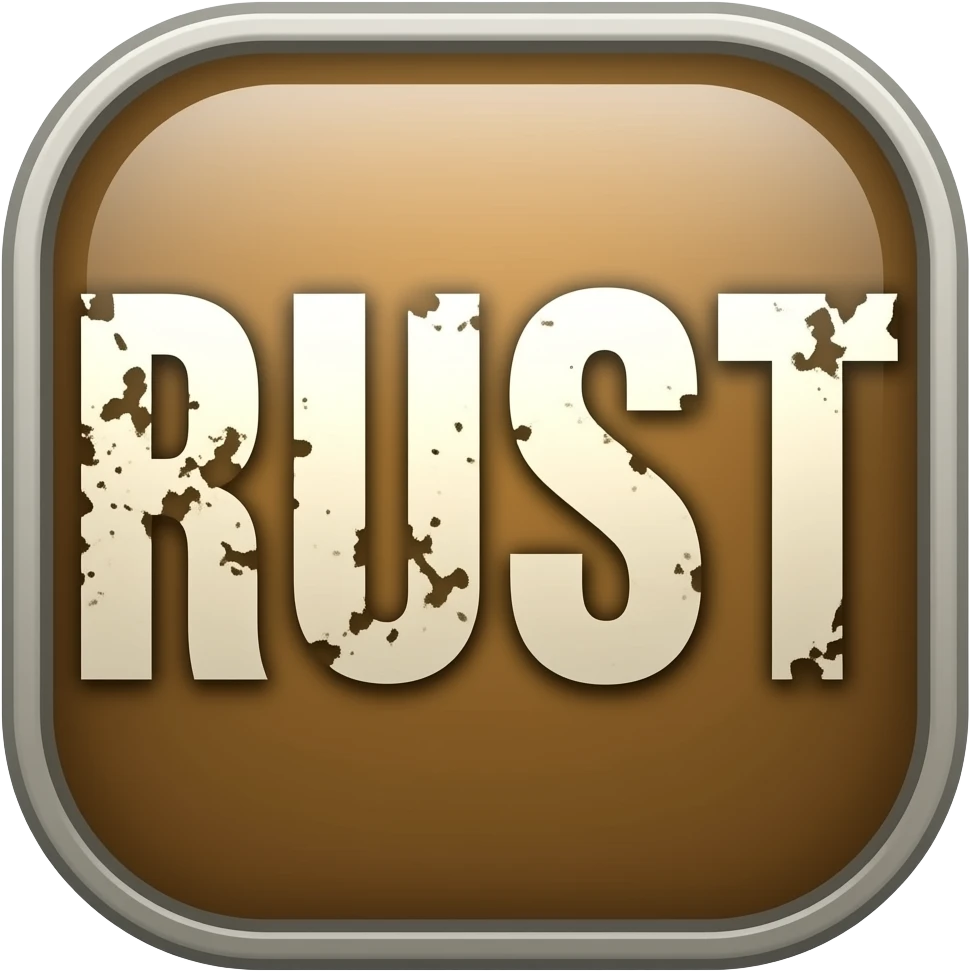 логотип игры RUST emoji