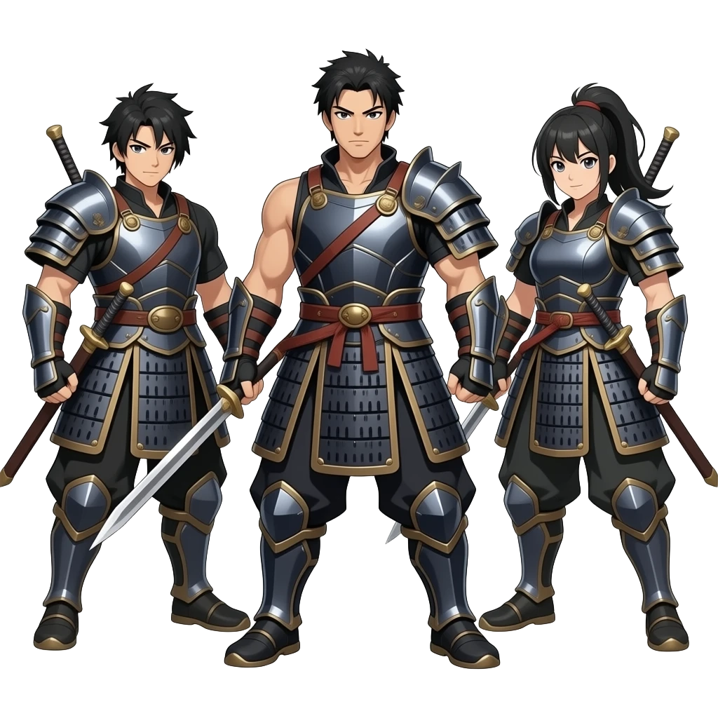 Convertirlos en anime listos para pelea emoji