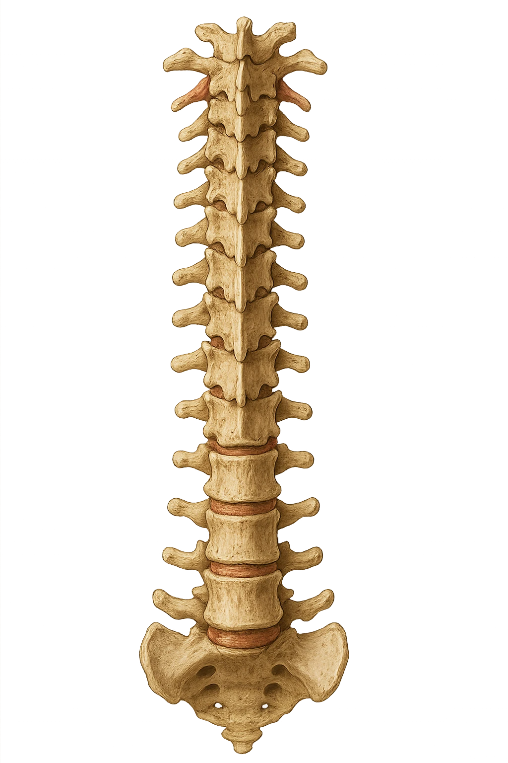 spina dosale anatomica iperrealistica 4k emoji