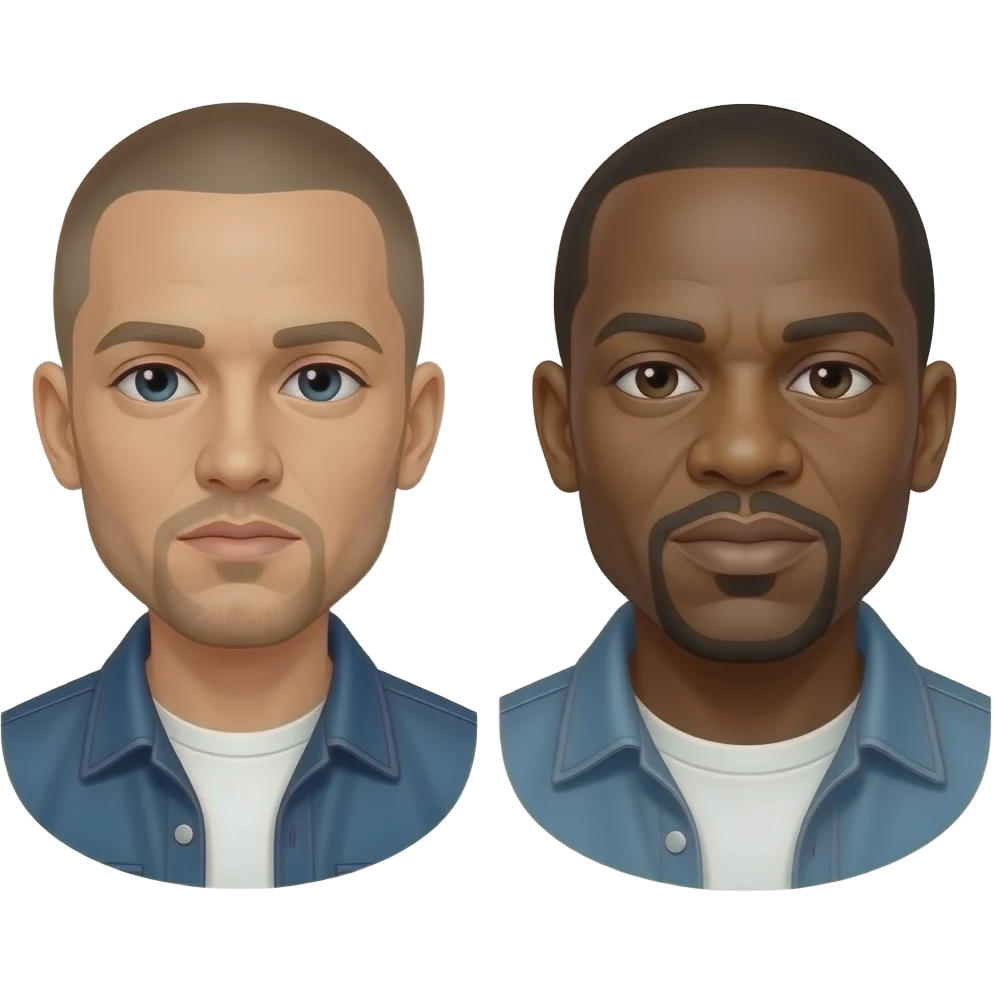 Eminem and Dr Dre emoji