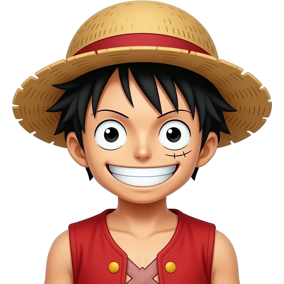 Luffy emoji