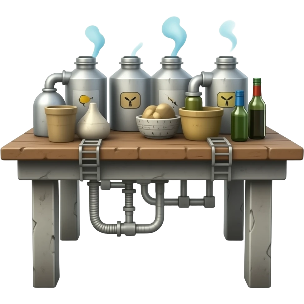 scary factory table emoji