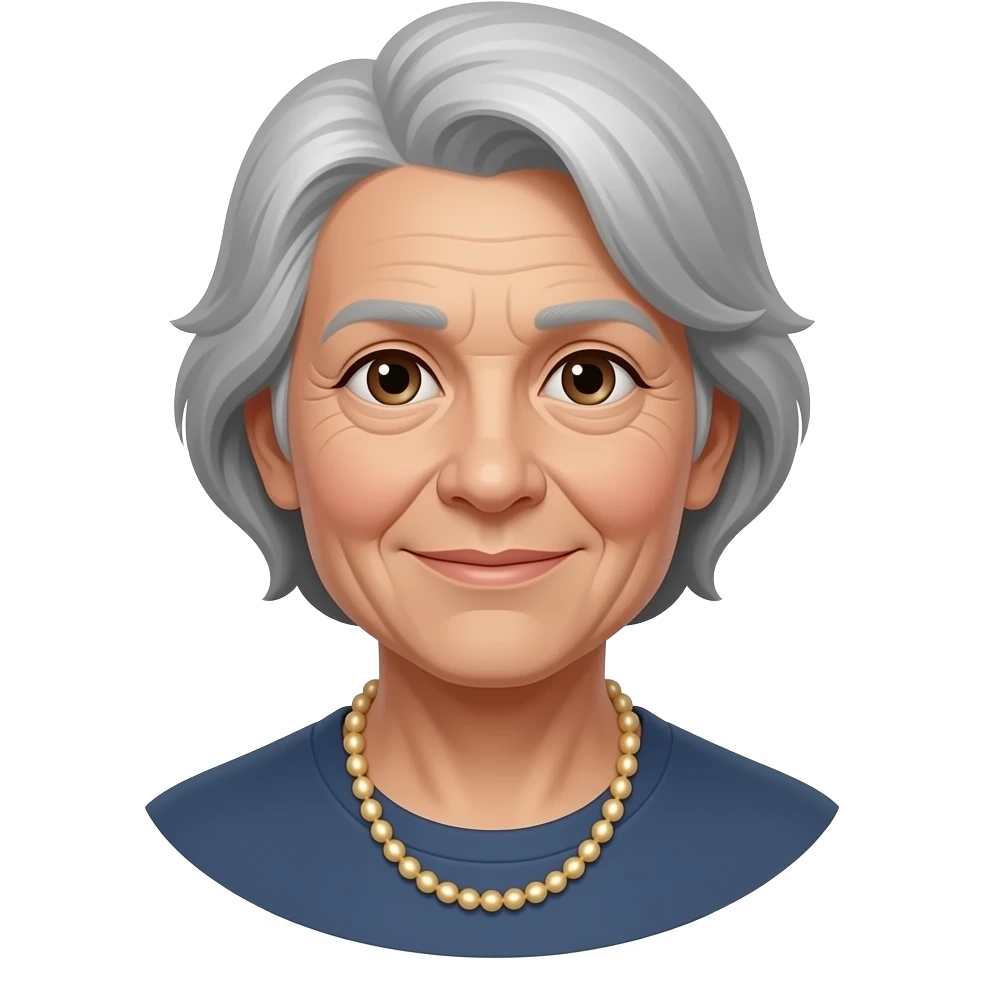 old woman emoji