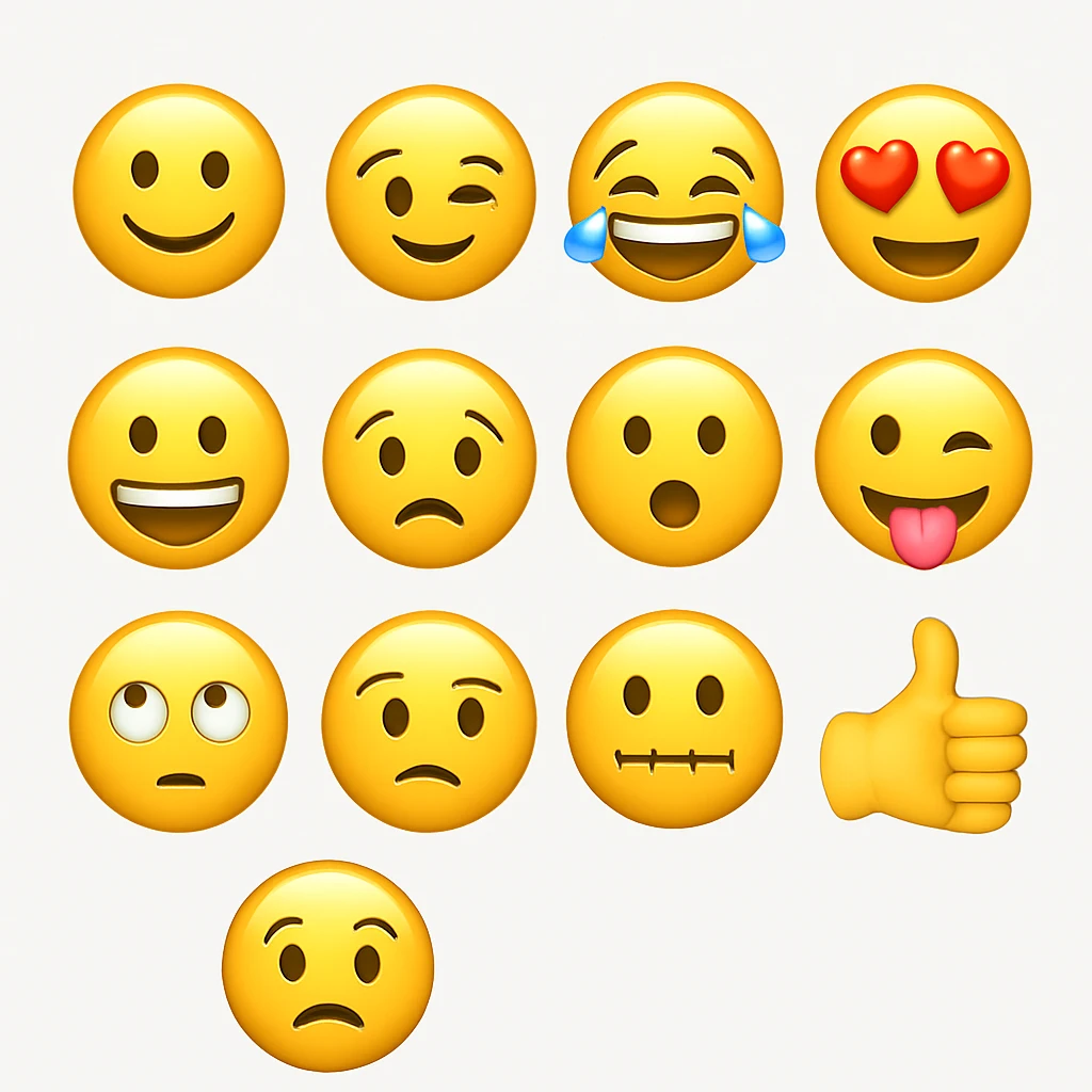 yellow emojis emoji