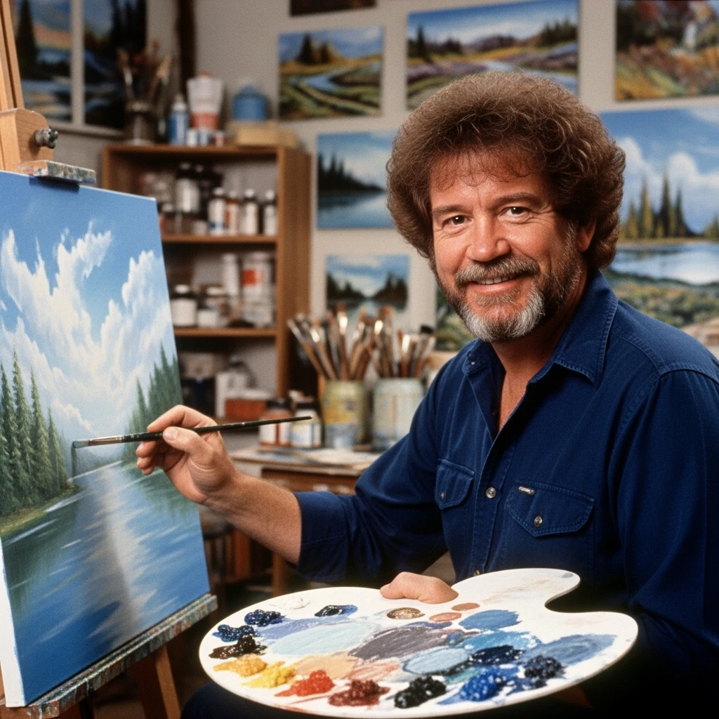 bob ross emoji