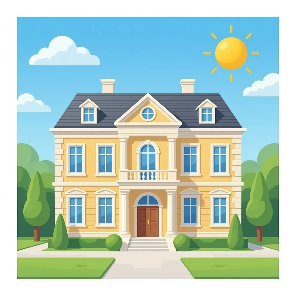 fancy building emoji