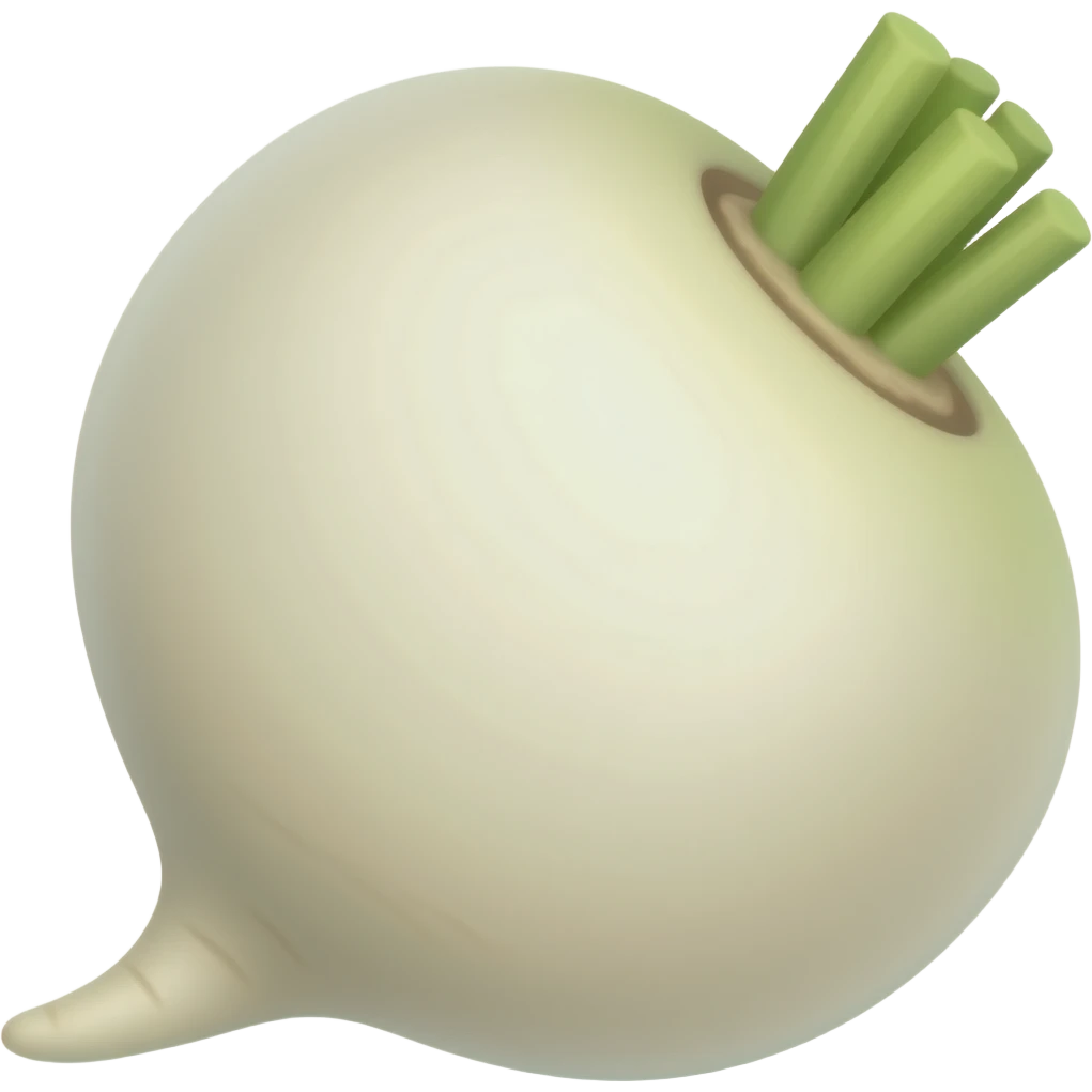 Radish is from thin is the radish is a to doctor white color emoji
