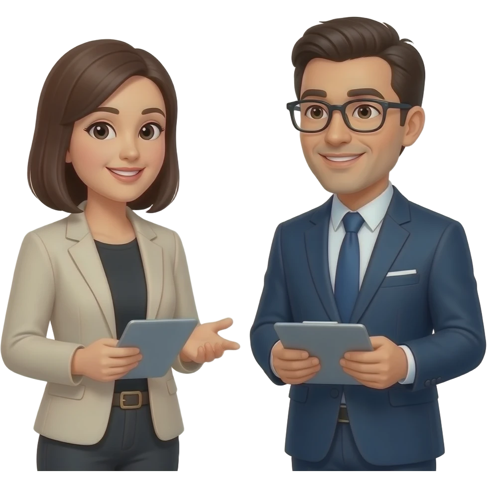 working dialogue 2 peoples emoji