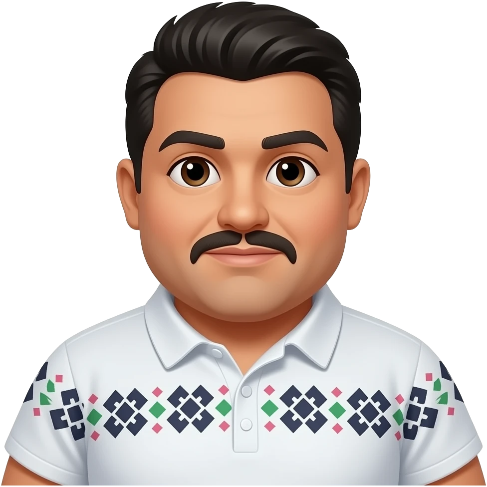 Obese mexican short height emoji