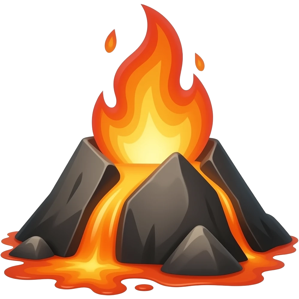 Lava emoji