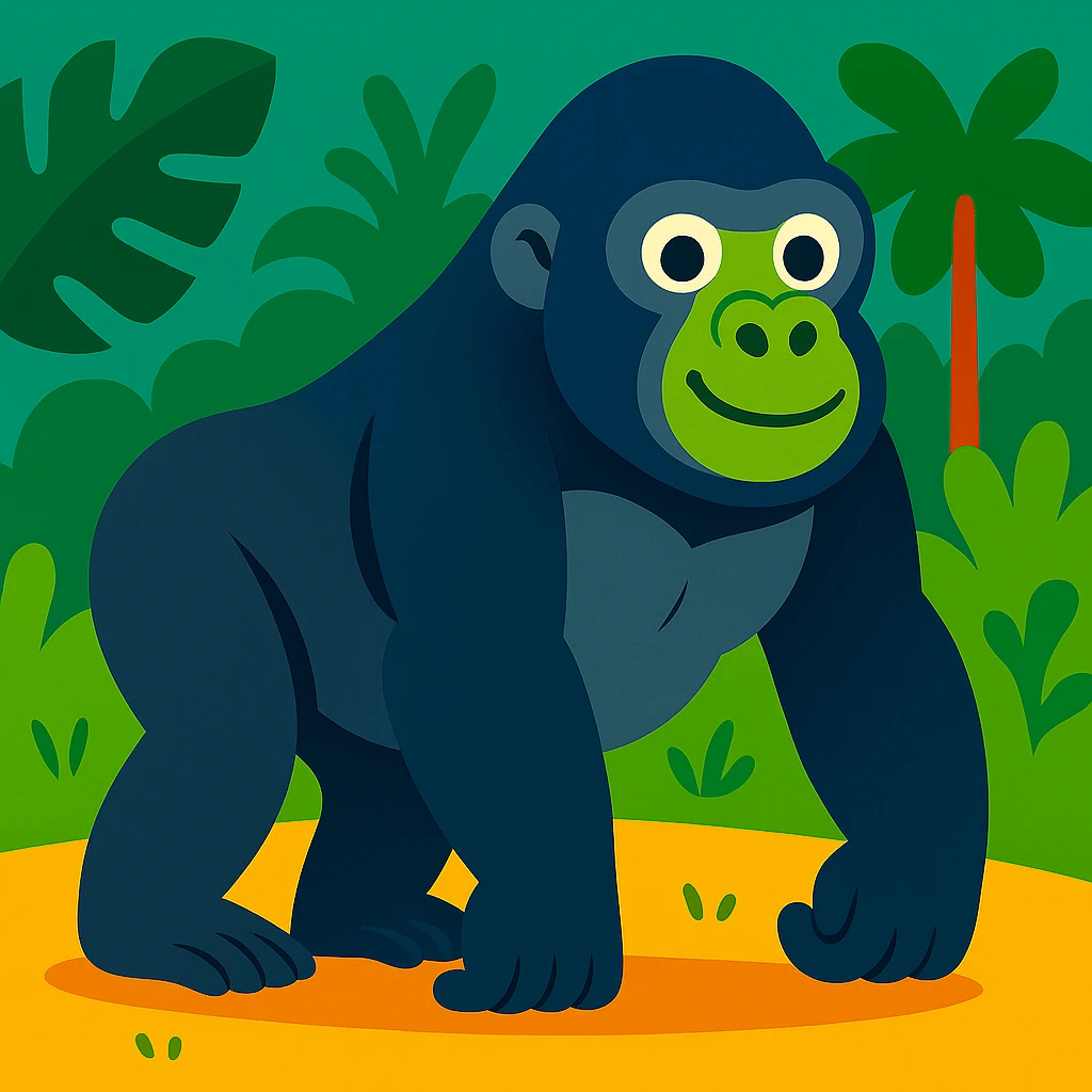 Gorilla emoji