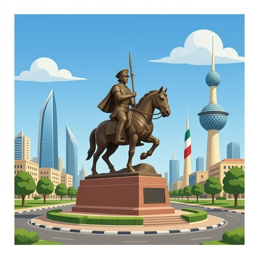 Patriot In kuwait city emoji