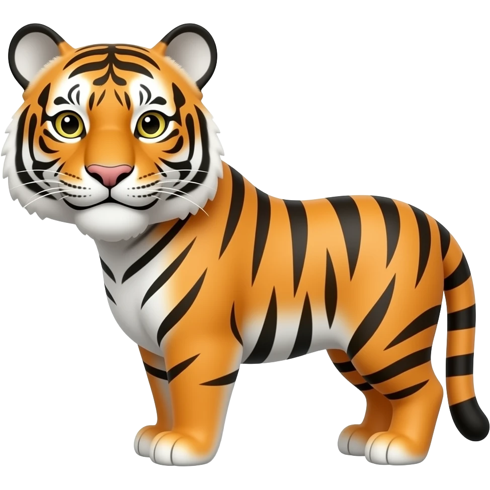 apple memoji tiger cyberfunk sytle emoji