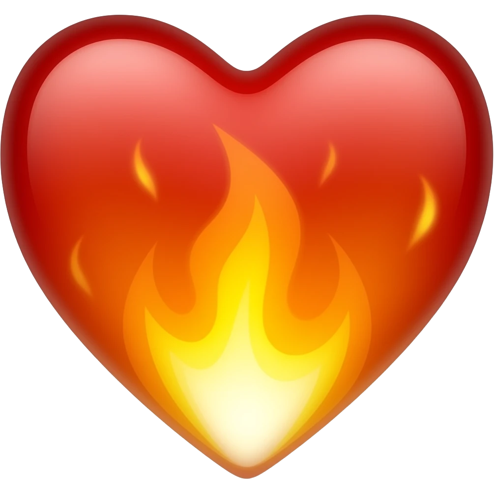 fire heart emoji