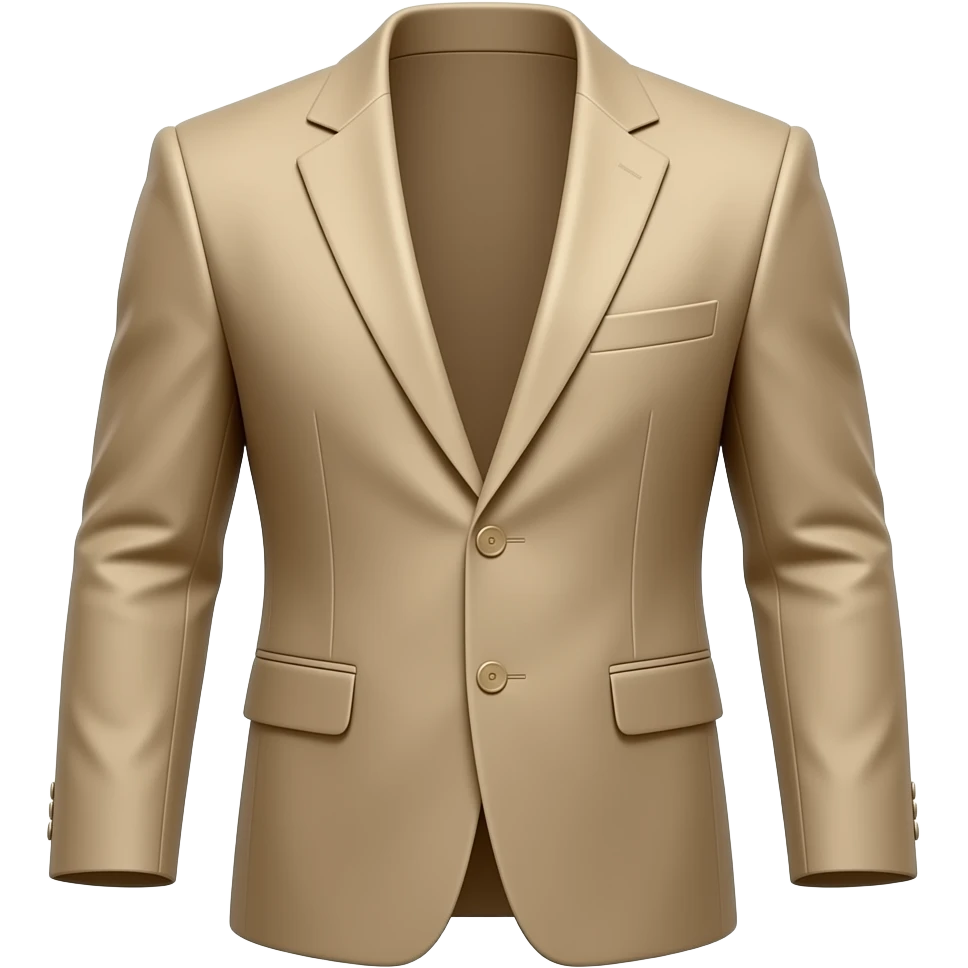 anzugsakko beige emoji