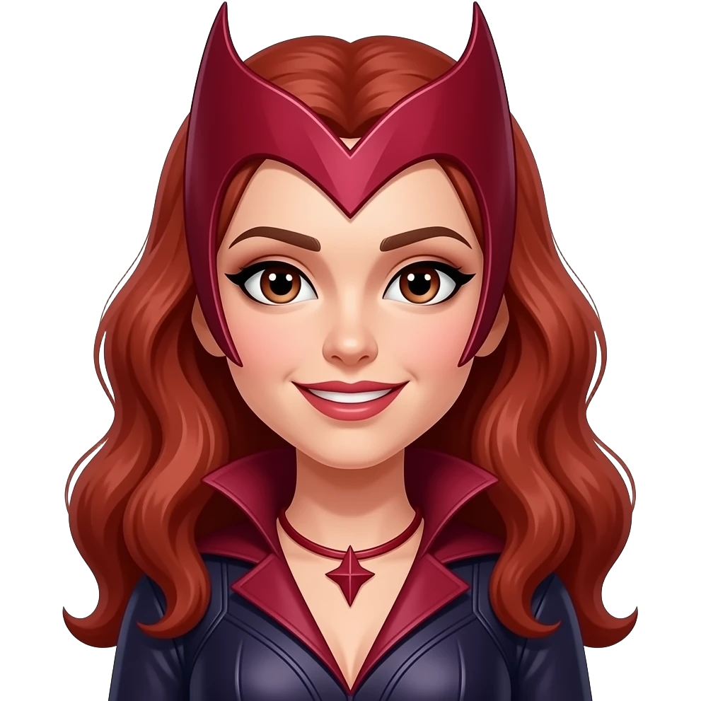 Scarlet Witch fece emoji