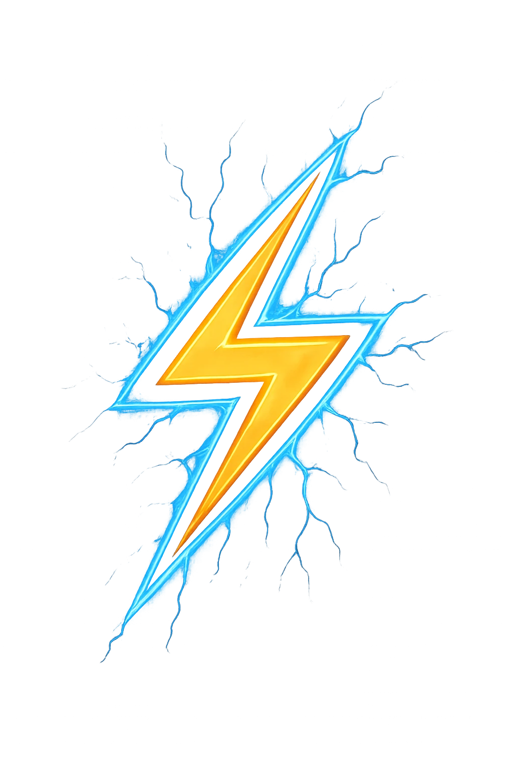 fulmine come se fosse energia emoji