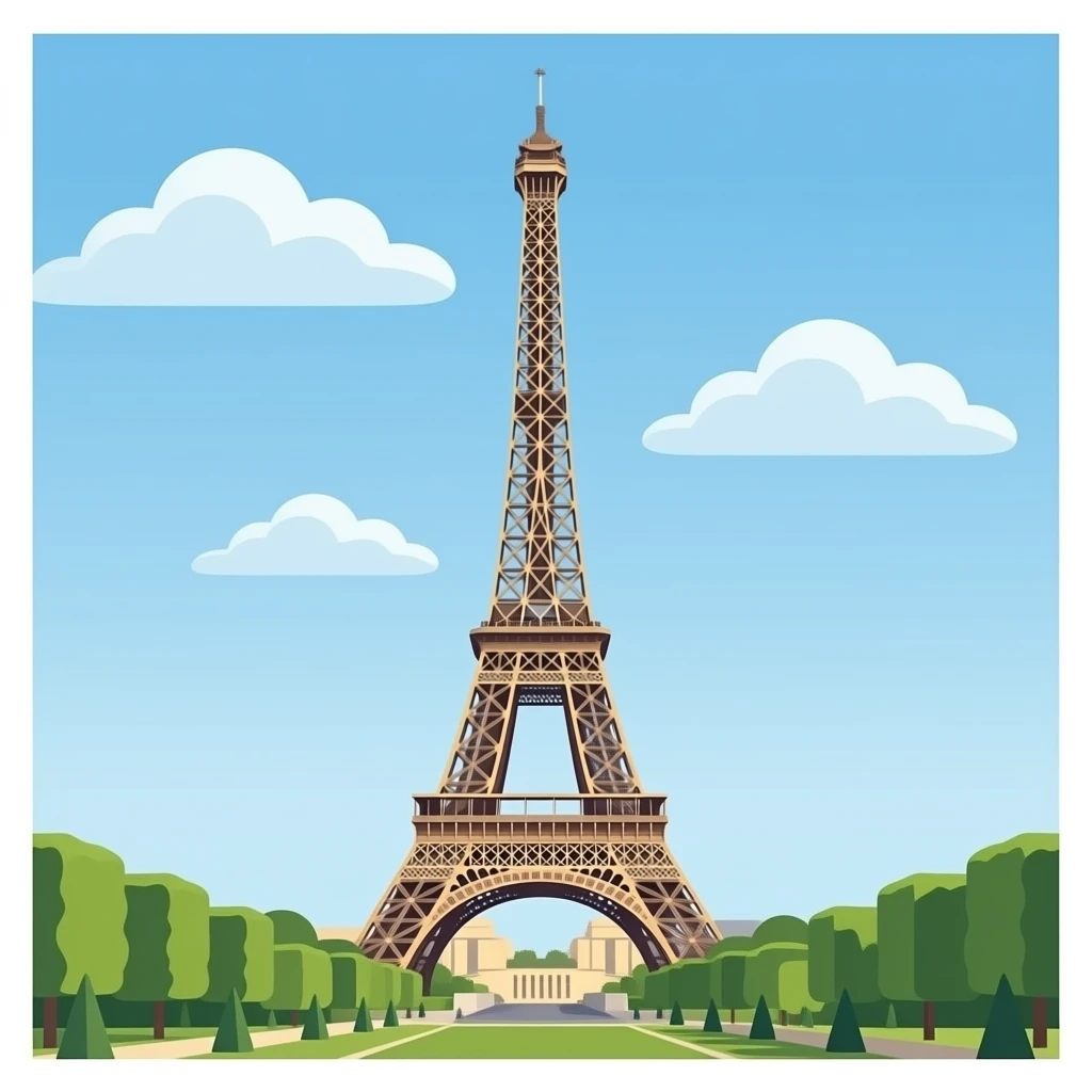 Eiffel emoji