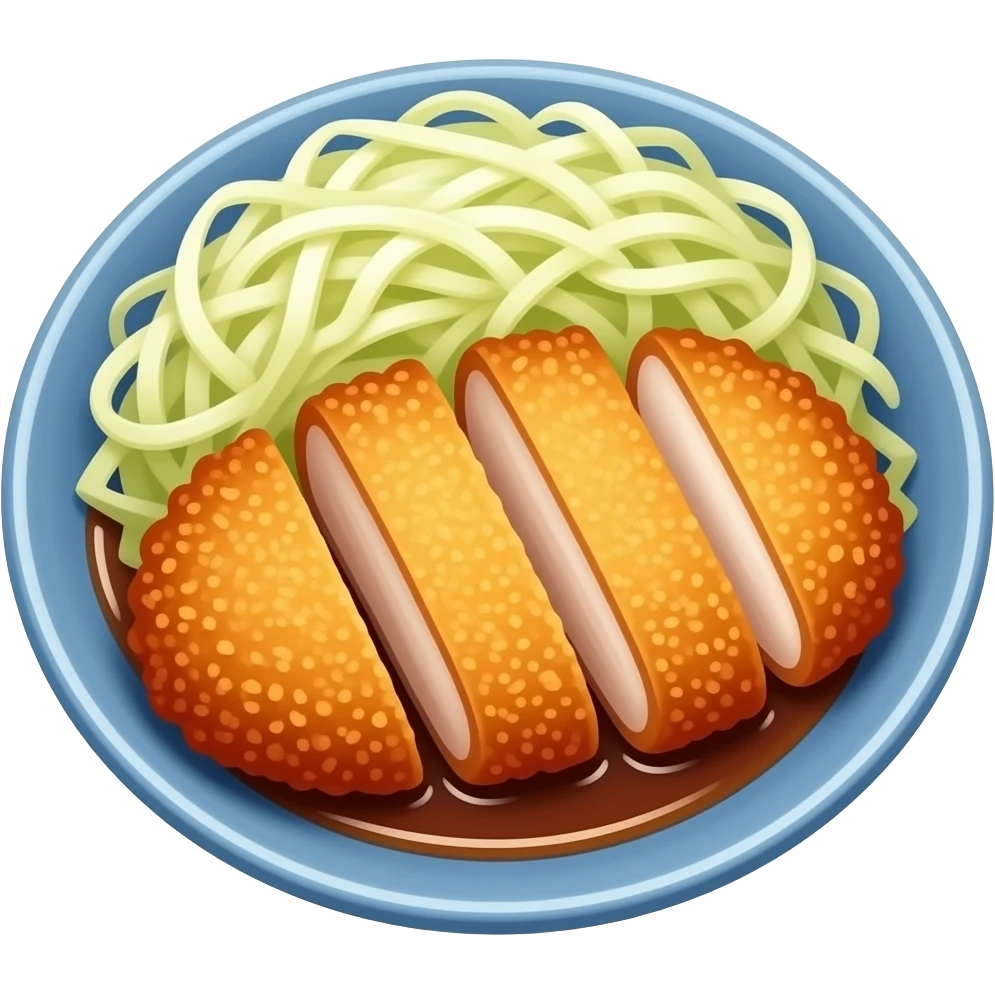 japanese tonkatsu emoji