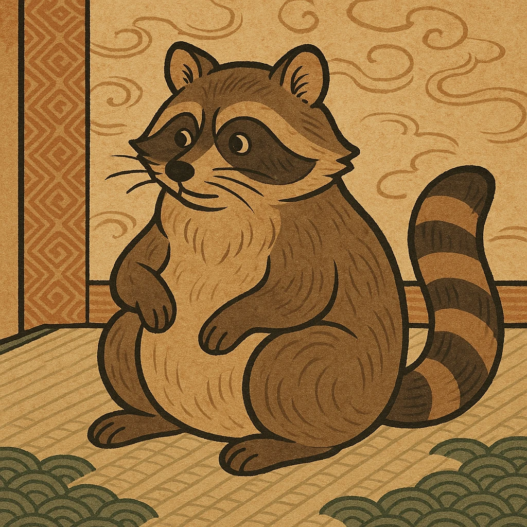 Raccoon emoji