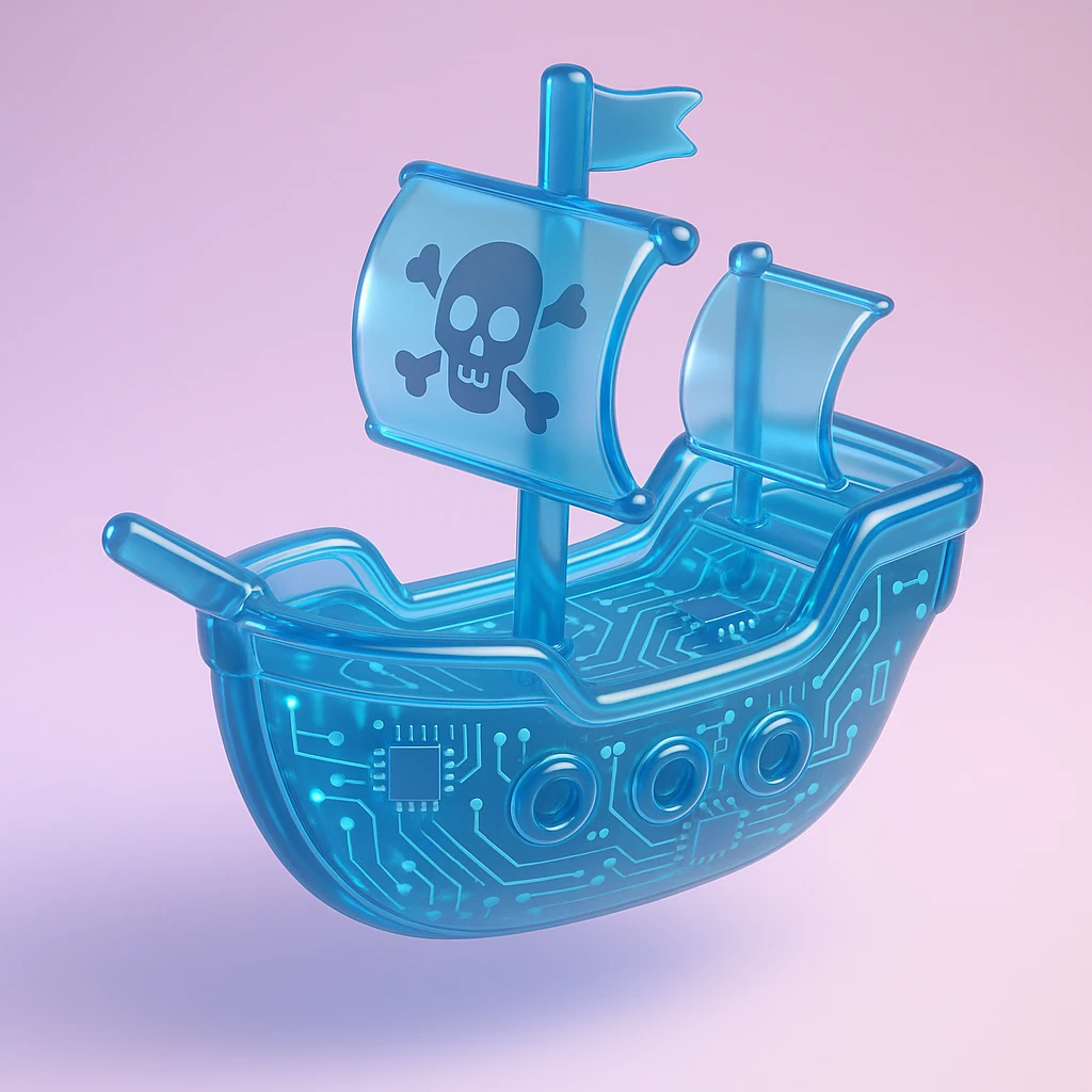 pirate ship emoji