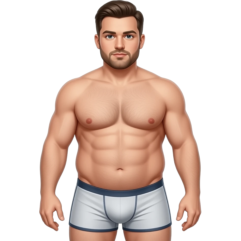Close up of briefs fat sexy gay emoji
