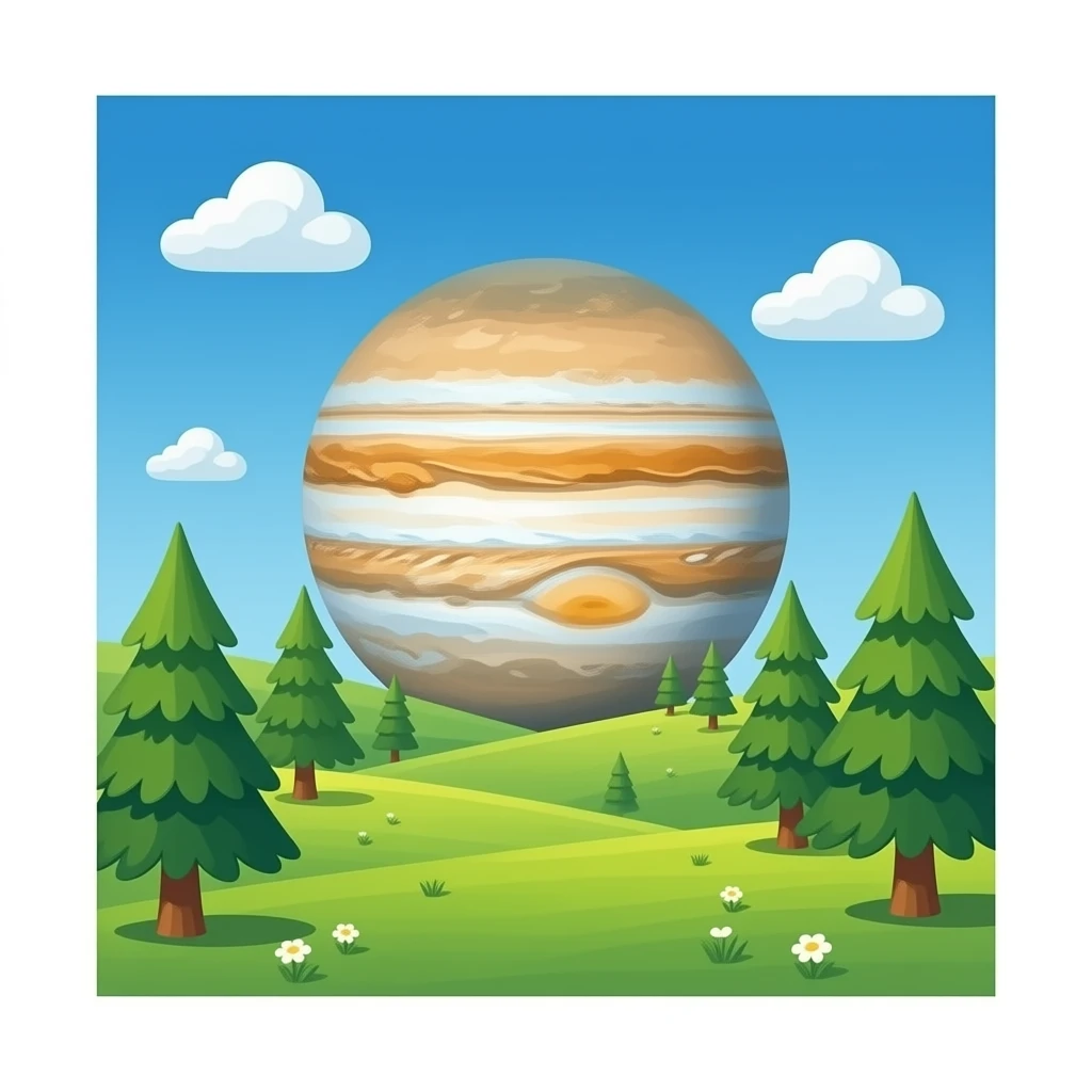Jupiter planet emoji