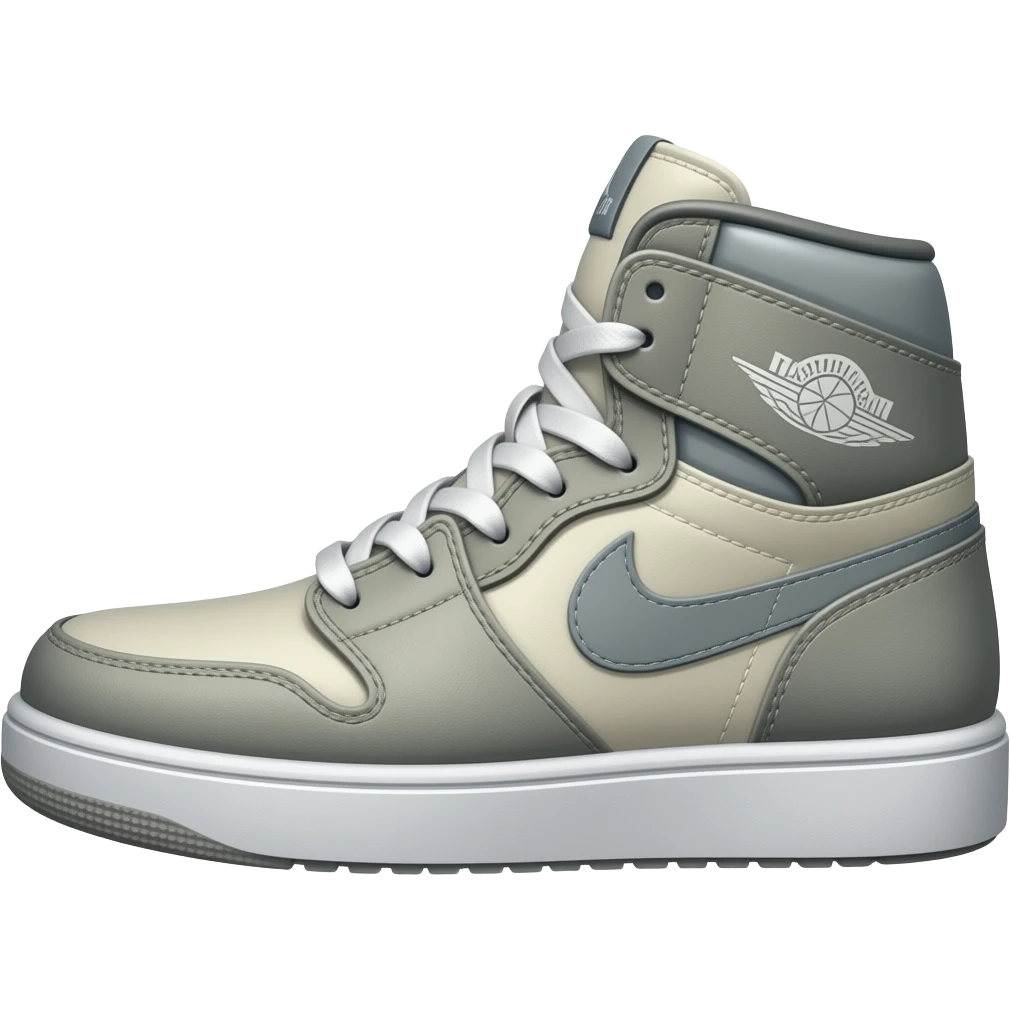 sport shoes haf-top view emoji