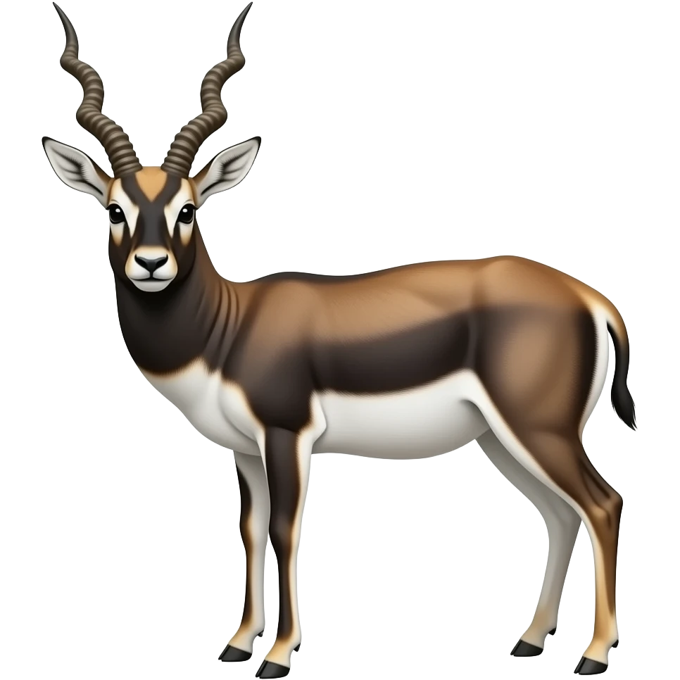 Black antelope  blackbuck emoji