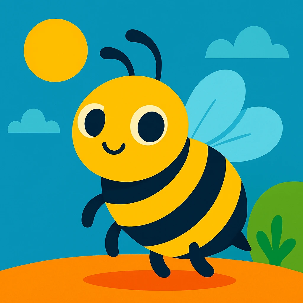 Bee emoji
