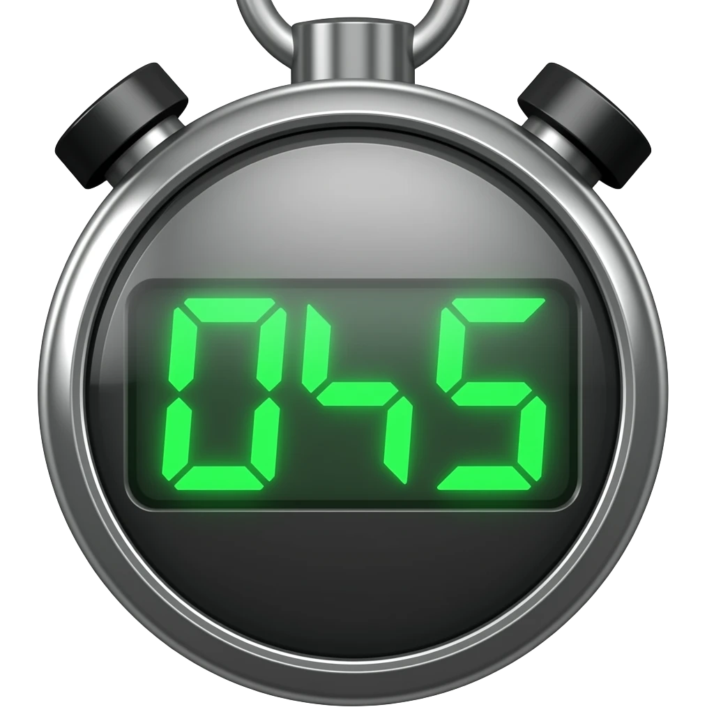 Cronómetro rápido (como andando) emoji