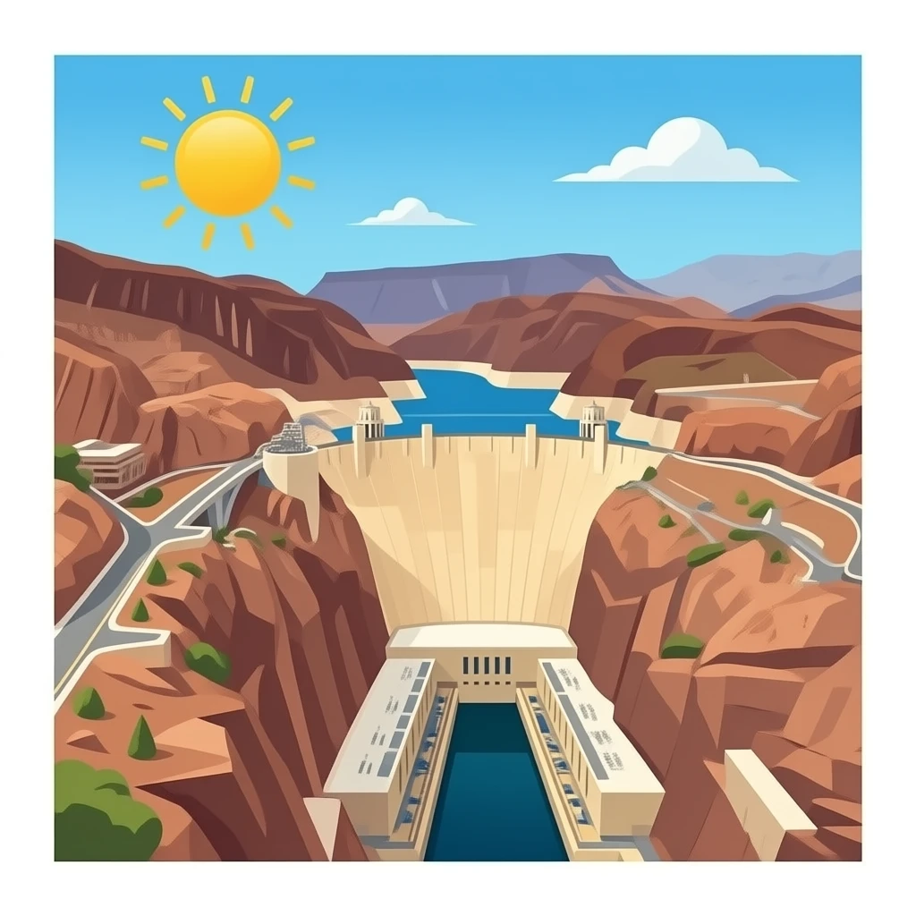 Hoover Dam emoji