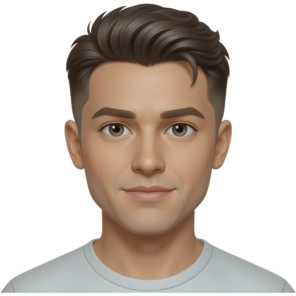 Pinoy version KAHAWIG ni Zac Efron 25 years old fade hair cut closed lips emoji