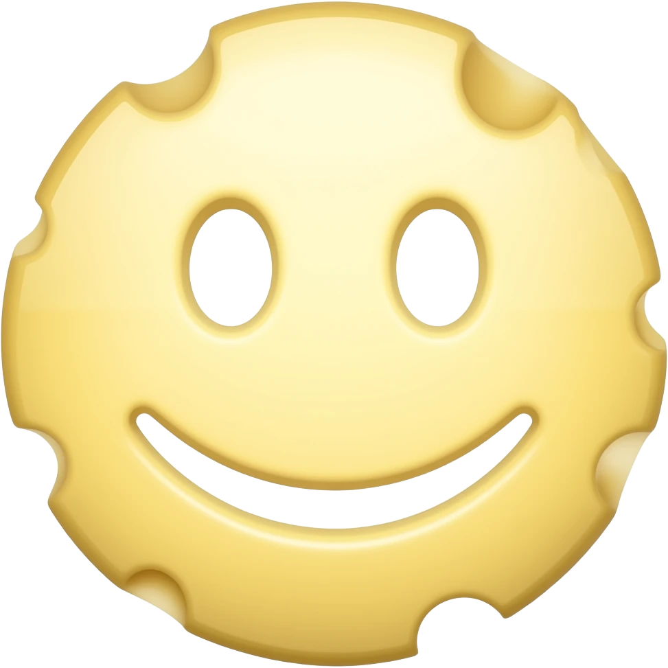 CREA UN EMOJI DE QUEZO emoji